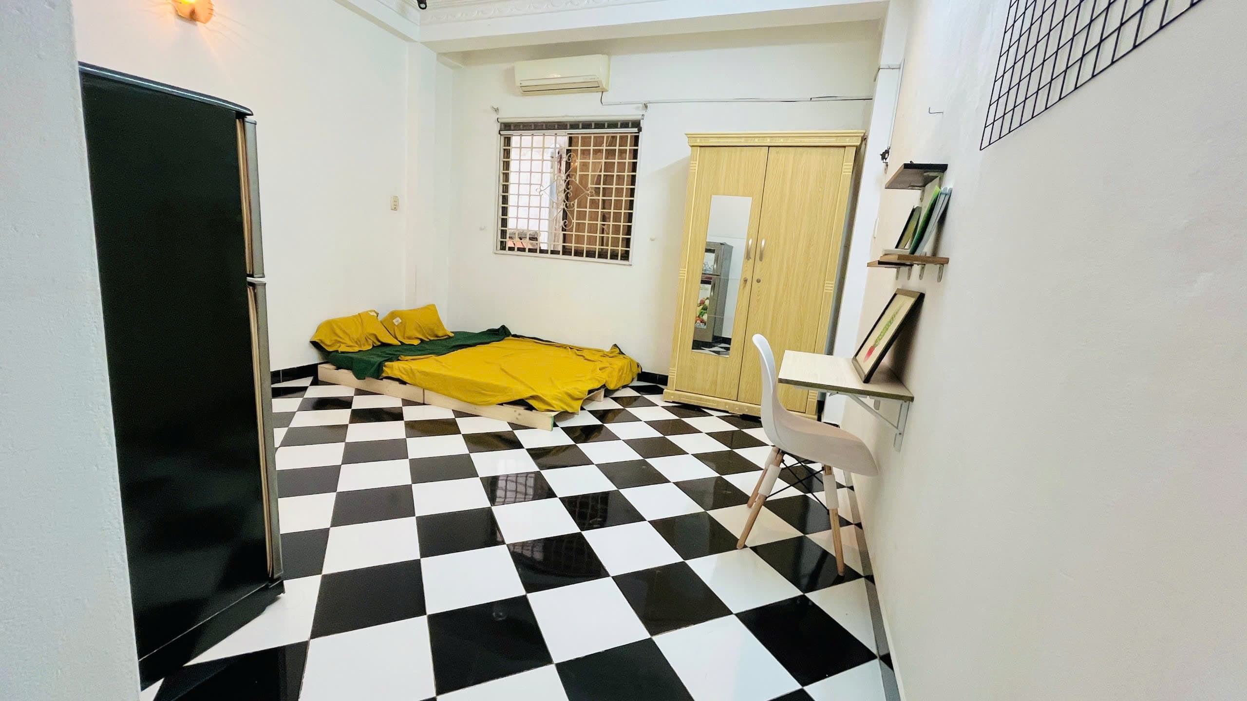 CĂN HỘ DỊCH VỤ FULL NỘI THẤT PHÒNG STUDIO GIẾNG TRỜI - 4Tr2 - 22m²