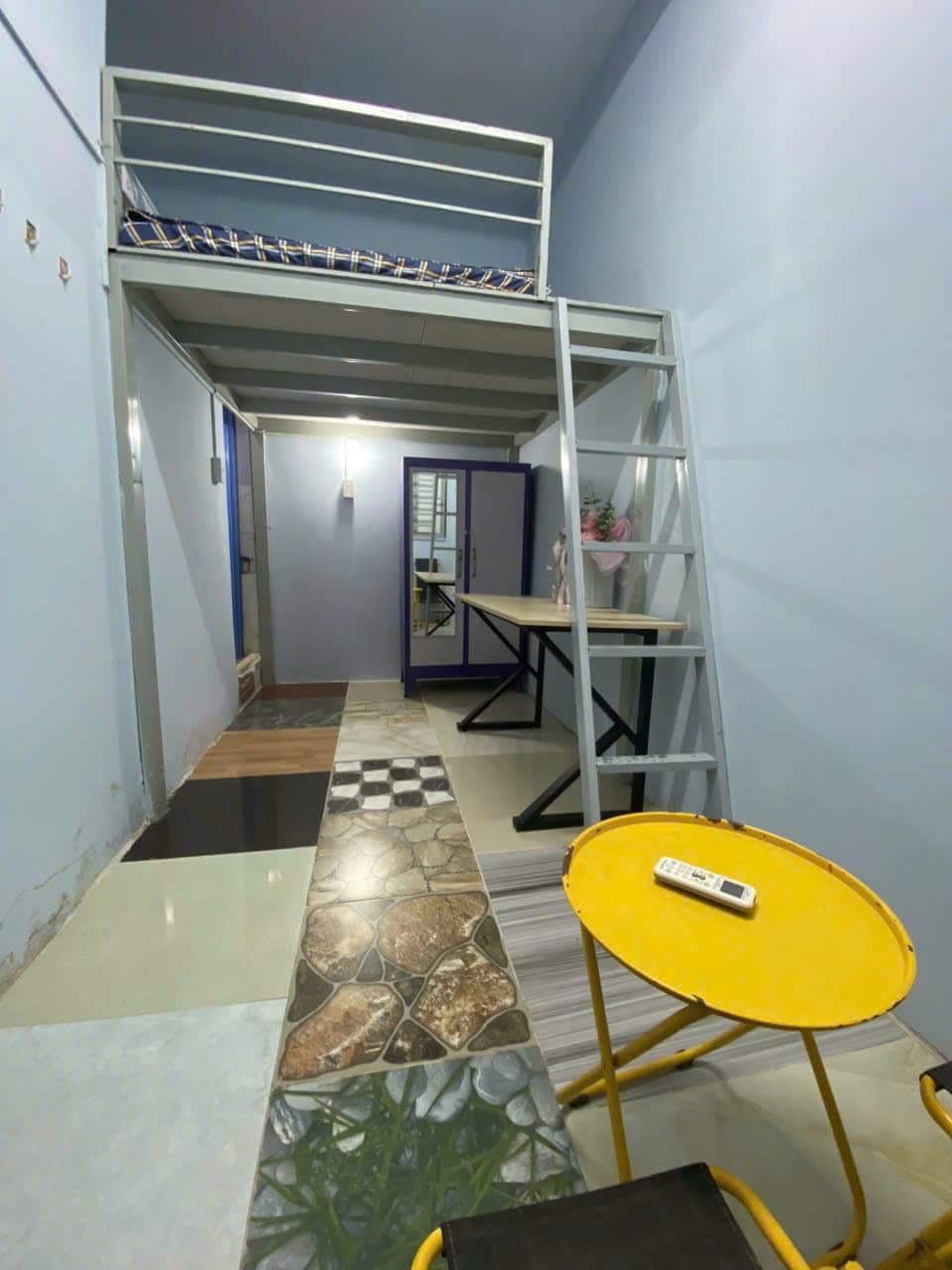 NHÀ TRỌ CỬA SỔ HÀNH LANG GÁC LỬNG - 3Tr1 - 12m²