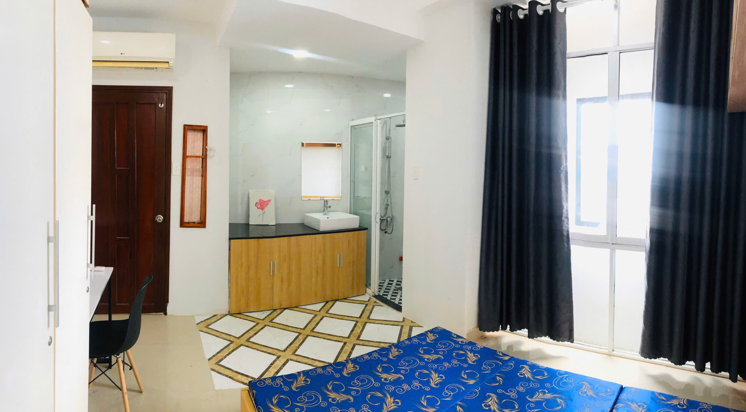 CĂN HỘ DỊCH VỤ PHÒNG STUDIO FULL NỘI THẤT CỬA SỔ TRỜI