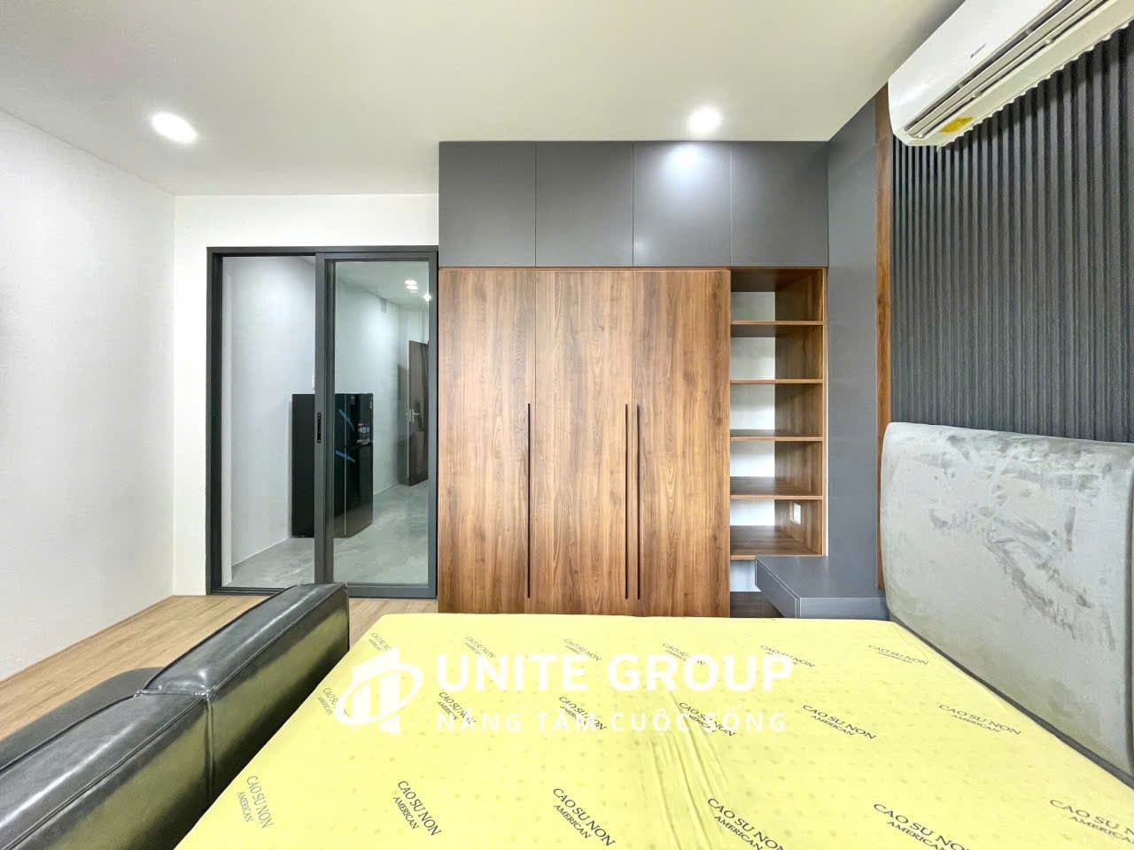 CĂN HỘ DỊCH VỤ FULL NỘI THẤT 1 PHÒNG NGỦ TÁCH BẾP BAN CÔNG