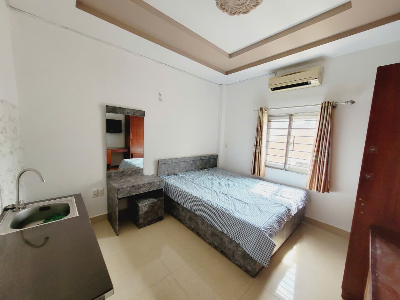 CĂN HỘ DỊCH VỤ PHÒNG STUDIO CỬA SỔ TRỜI FULL NỘI THẤT