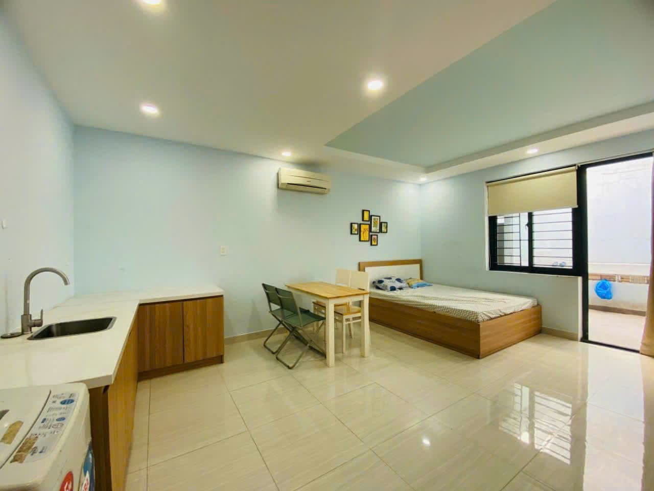 CĂN HỘ DỊCH VỤ 1 PHÒNG NGỦ BAN CÔNG FULL NỘI THẤT PHÒNG STUDIO
